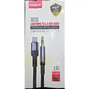 کابل تبدیل Lightning به AUX هیسکا مدل W26