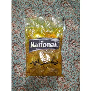 ترشی انبه یک کیلو ناسیونال پاکستانی. طعم تند و روغنی