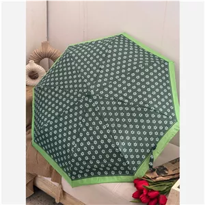 چتر اتومات گلدار ضدباد 8 فنر تاشو