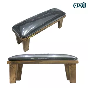 زیر دستی چوبی ترمو وود کاشت ناخن مشکی