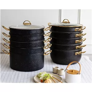 دیگ منتو رنگی سایز 32 