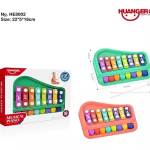 بلز پیانویی موزیکال کودک 8 نت هانگر مدل HE8002