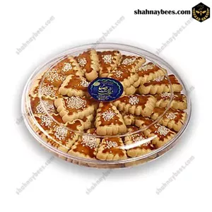 نان چای سه گوش ترد کره ای رضا - کریستال بزرگ