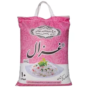  برنج پاکستانی 1121 غزال (10 کیلویی) 
