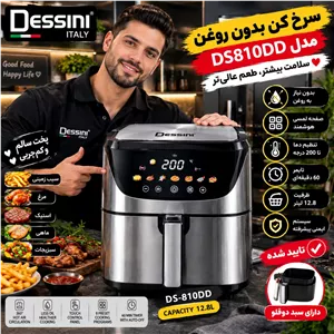 سرخ کن بدون روغن 12.8 لیتری دسینی DS-810
