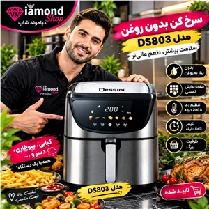 سرخ کن بدون روغن 12 لیتری دسینی DS803