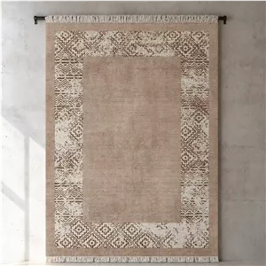 فرش طرح قاب خنثی مانا کد 10253F