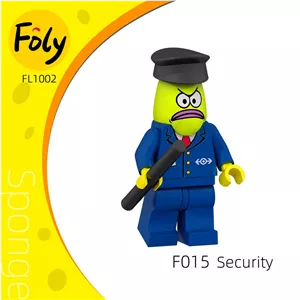 لگو باب اسفنجی افسر پلیس