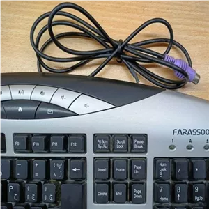 کیبورد باسیم فراسو KB-0401 با حروف فارسی PS 2
