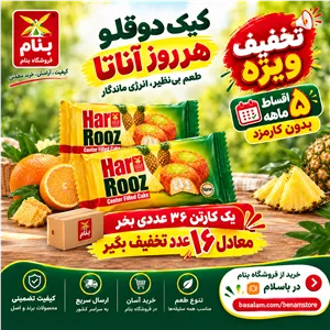 کیک دوقلو هرروز آناتا(60 گرم )