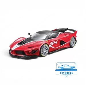 ماکت ماشین فراری FXX-K-EVO 1:18 بوراگو شماره 54 قرمز