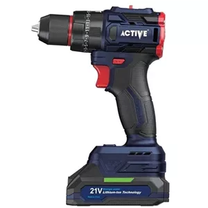 اعتبار پی دریل شارژی چکشی براشلس 2 سرعته 500 وات اکتیو مدل AC-3221BL اصل و باکیفیت