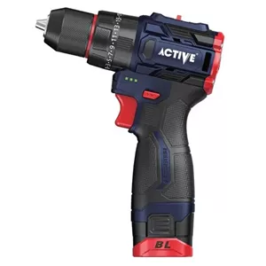 اعتبار پی دریل پیچگوشتی چکشی اکتیو مدل AC-3216BL باتری 16.8 ولت براشلس اصل و باکیفیت