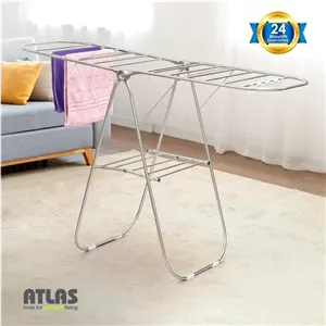 رخت آویز استیل اطلس مدل درخشان