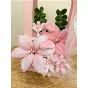 باکس گل لیلیوم وبابونه 