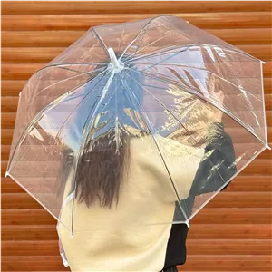 چتر شفاف رنگی
