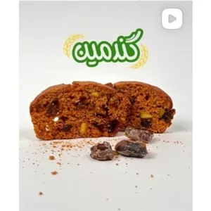 نان شیرینی رژیمی کتو.برند گندمین.نام محصول بیسکاتی 