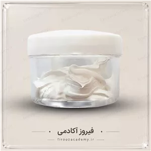 رنگ خمیری رزین (سفید) 40گرم