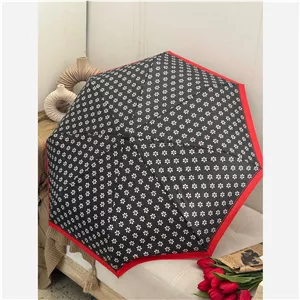 چتر اتومات گلدار ضدباد 8 فنر تاشو