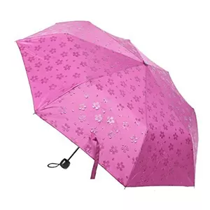 چتر جادویی زنانه و دخترانه طرح گل ضدآب رنگی
