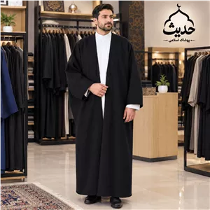 عبا زمستانی فوتر مردانه مشکی