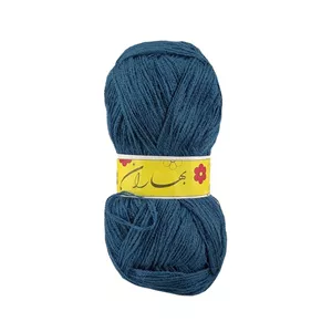 کاموا بهاران آبی نفتی کیلویی (عمده - بسته 25 عددی)(کاموا نازک دولا)