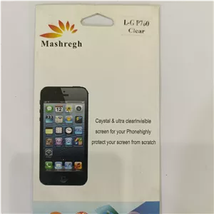 برچسب ضدخش روی صفحه مناسب برای گوشی ال جی LG P760