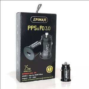 شارژر فندکی خودرو EPIMAX EU-79 PD 25W برند اپی مکس