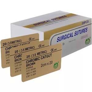  نخ امبدینگ CATGUT ( بریده شده ) سایز 2.0 یک جعبه 