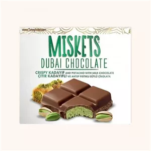 شکلات دبی چاکلت 100 گرمی میسکتس MISKETS DUBAI CHOCOLATE