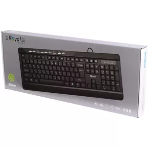 کیبورد رویال مدل RK330 با سیم
