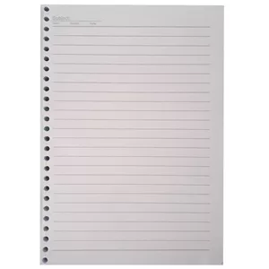 کاغذ کلاسور کد 26 بسته 100 عددی