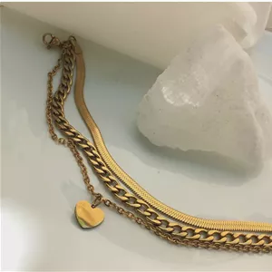 دستبند سه لاین استیل