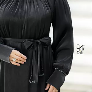 عبا حریر ابریشم اماراتی جواهردوزیمشکی