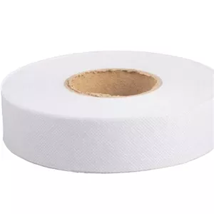 لایی چسب کاغذی رولی سفید 3 سانتی (رول 100 یاردی)(لایی چسب برش خورده)