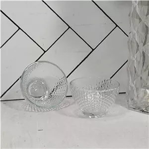 کاسه کندو 7 کادویی سفید کاوه (12) بسته 12 تایی ارسال نیمه رایگان