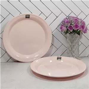 1025 دیس پلو 6نفره صورتی مهروز(12)