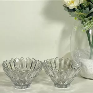 کاسه 12 مانیلا کادوئی سفید کاوه (6) بسته 6 تایی ارسال نیمه رایگان