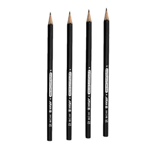 مداد مشکی آریا مدل Graphite-hb کد 103982 بسته 4 عددی SMC