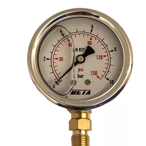 گیج فشار بتا مدل 10bar-6cm-LF