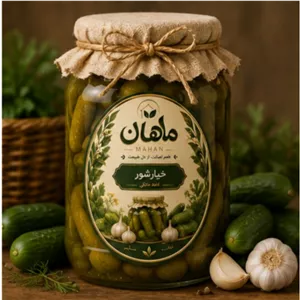 خیارشور خانگی (ارگانیک)