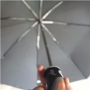 چتر اتوماتیک بزرگسالان RST دسته عصایی مشکی پارچه نانو ضد آب