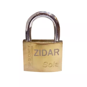 قفل آویز زیدار مدل سولا سایز 75 میلی متر