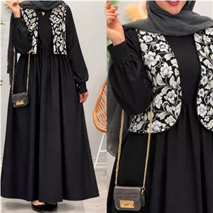 ست سارافون و جلیقه roziست سارافون و جلیقه زنانه ست سارافون و جلیقه دخترانه ست سارافون و جلیقه ست سارافون و رویه