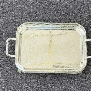 سینی تک مستطیل سیلور 4810