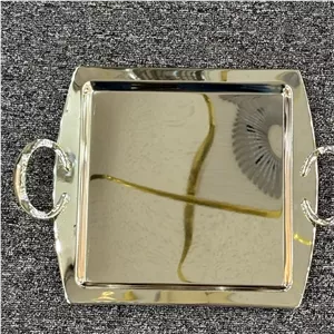 سینی تک مستطیل سیلور 4808