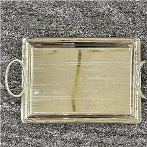 سینی تک مستطیل سیلور 4801