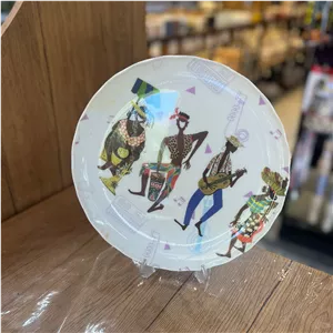 سینی گرد آرکومین طرح دار 