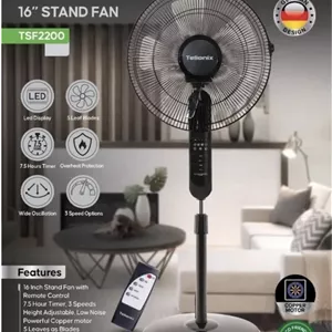 پنکه ایستاده تلیونیکس 16 اینچ مدل TSF2200  طراحی آلمان 