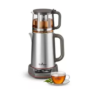 چای ساز روی همی یونیک مدل 3123  کتری استیل، 2000 وات، پنل دیجیتال 